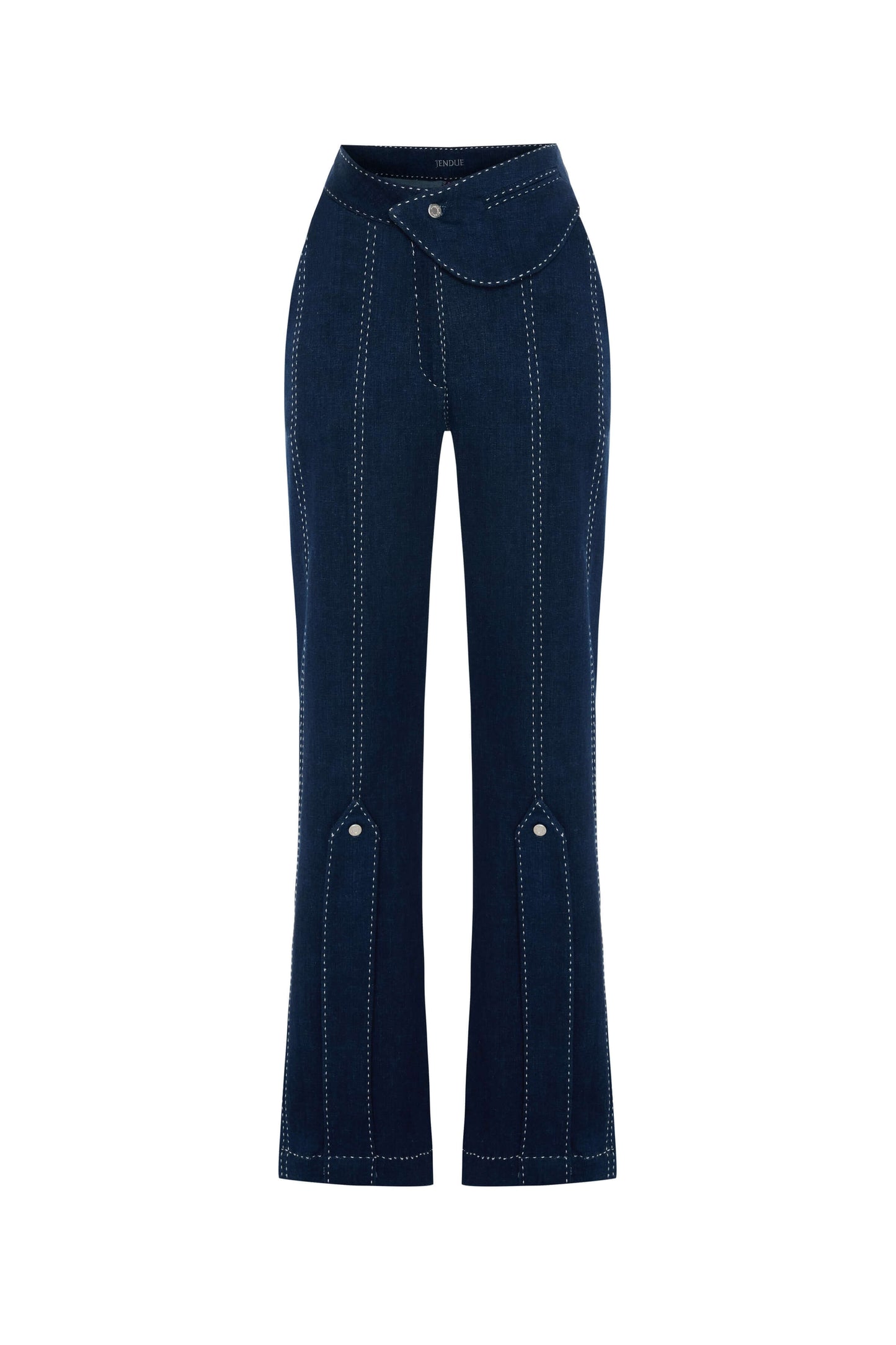 Sylvie Muse Denim Pants – Midnight Blue