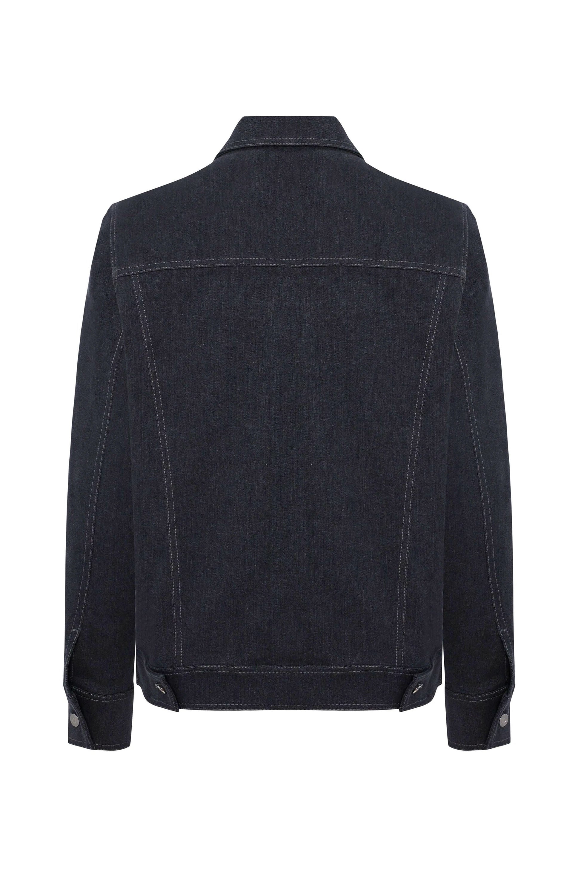 JENDUE Livorno Denim Jacket - Men's Dark Wash Jean Jacket by Jendue