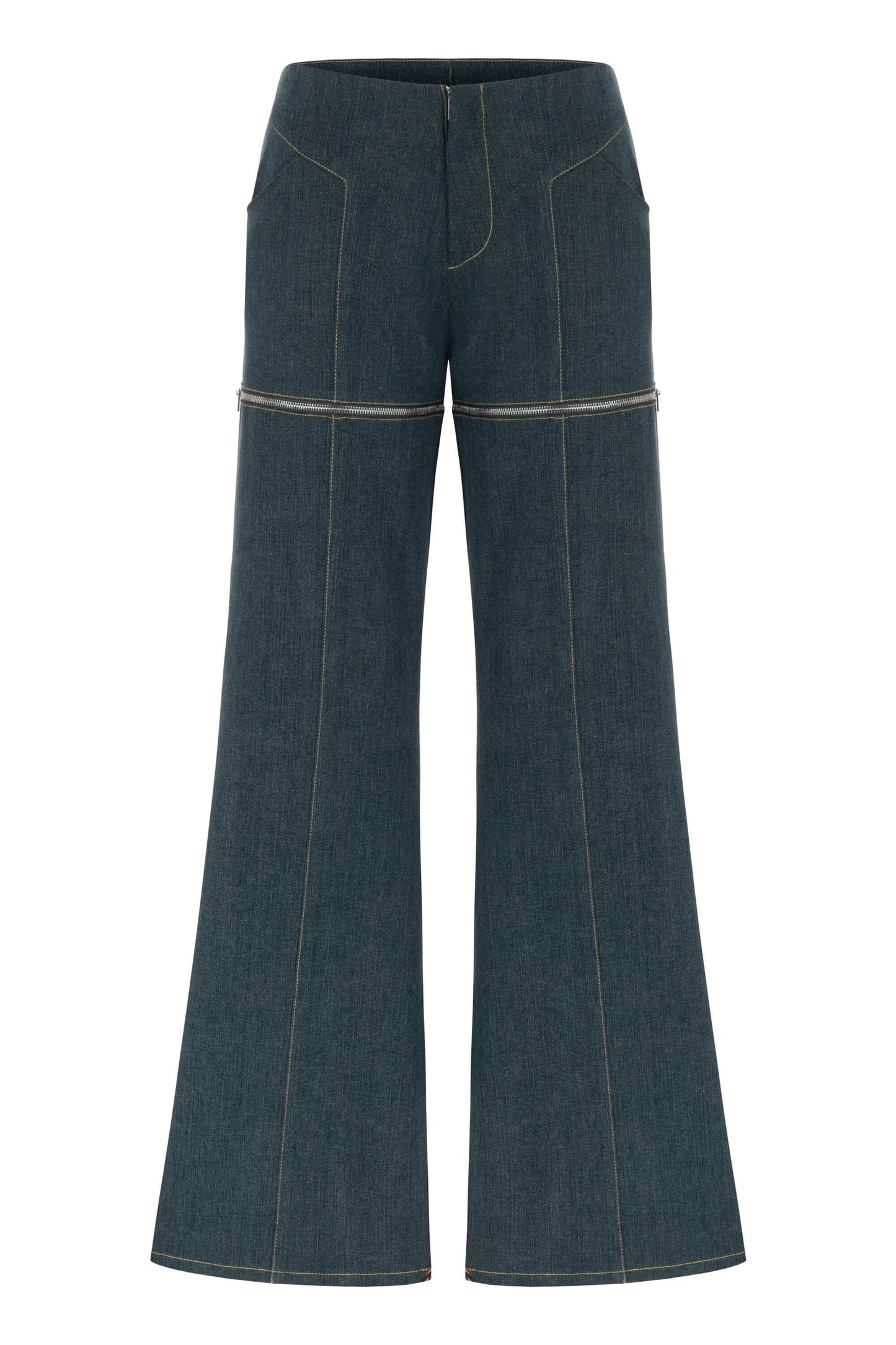 JENDUE Monte 2-in-1 Denim Jeans & Shorts - Versatile Style by Jendue