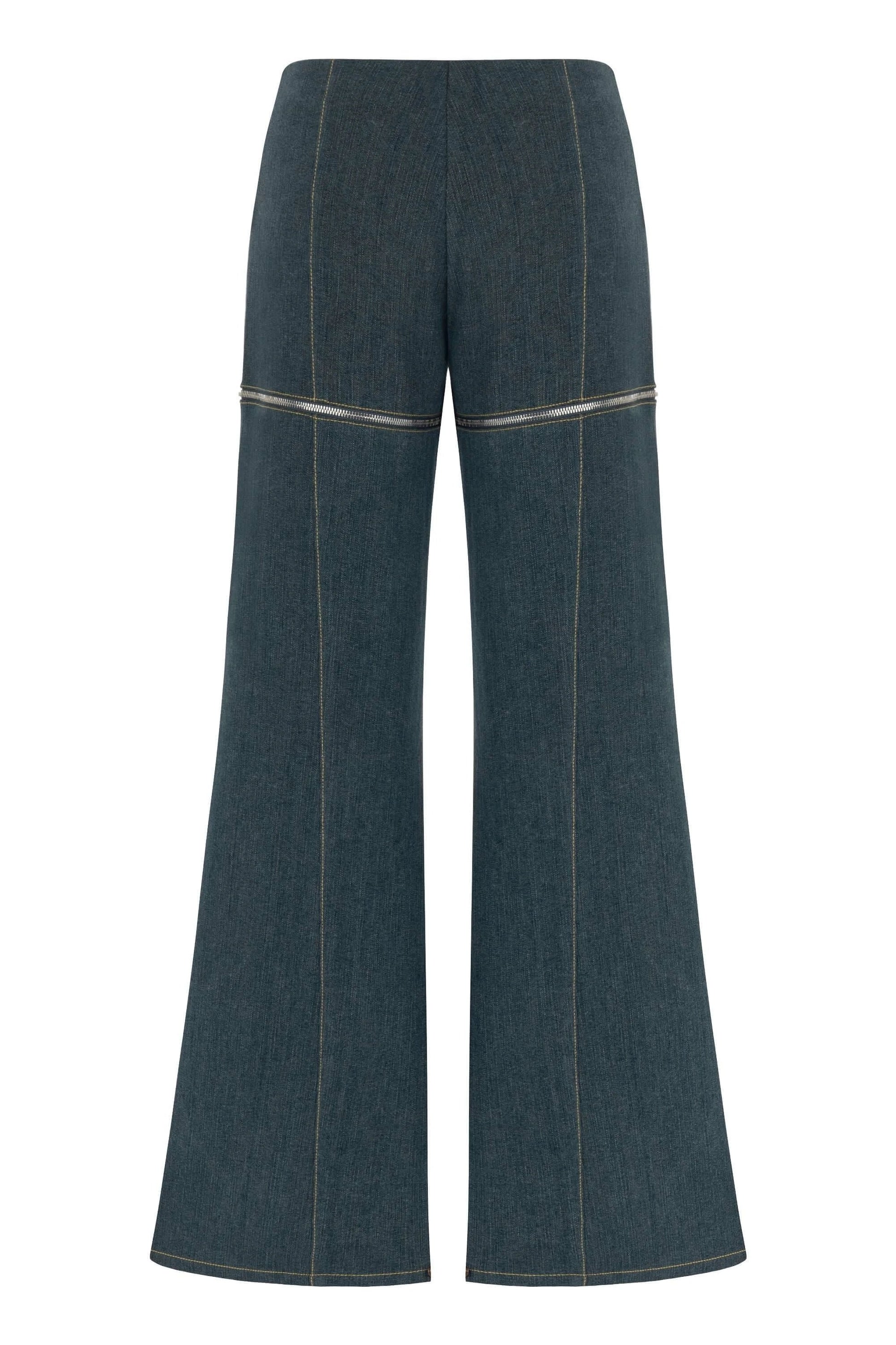 JENDUE Monte 2-in-1 Denim Jeans & Shorts - Versatile Style by Jendue