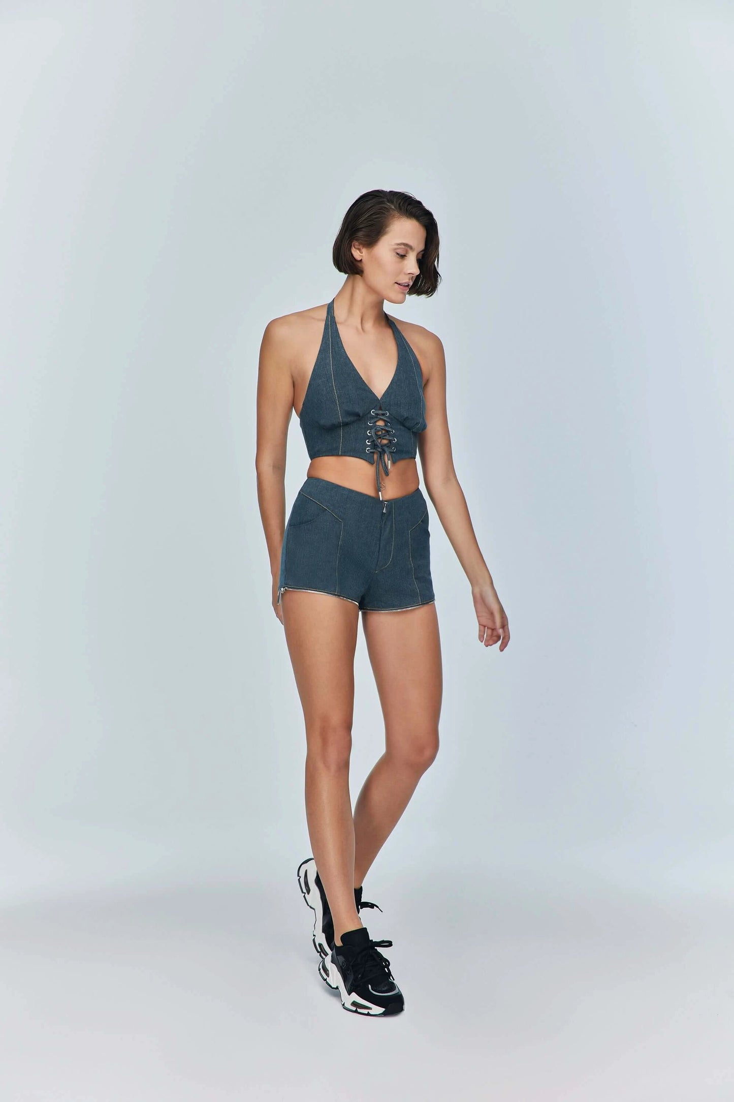 JENDUE Monte 2-in-1 Denim Jeans & Shorts - Versatile Style by Jendue