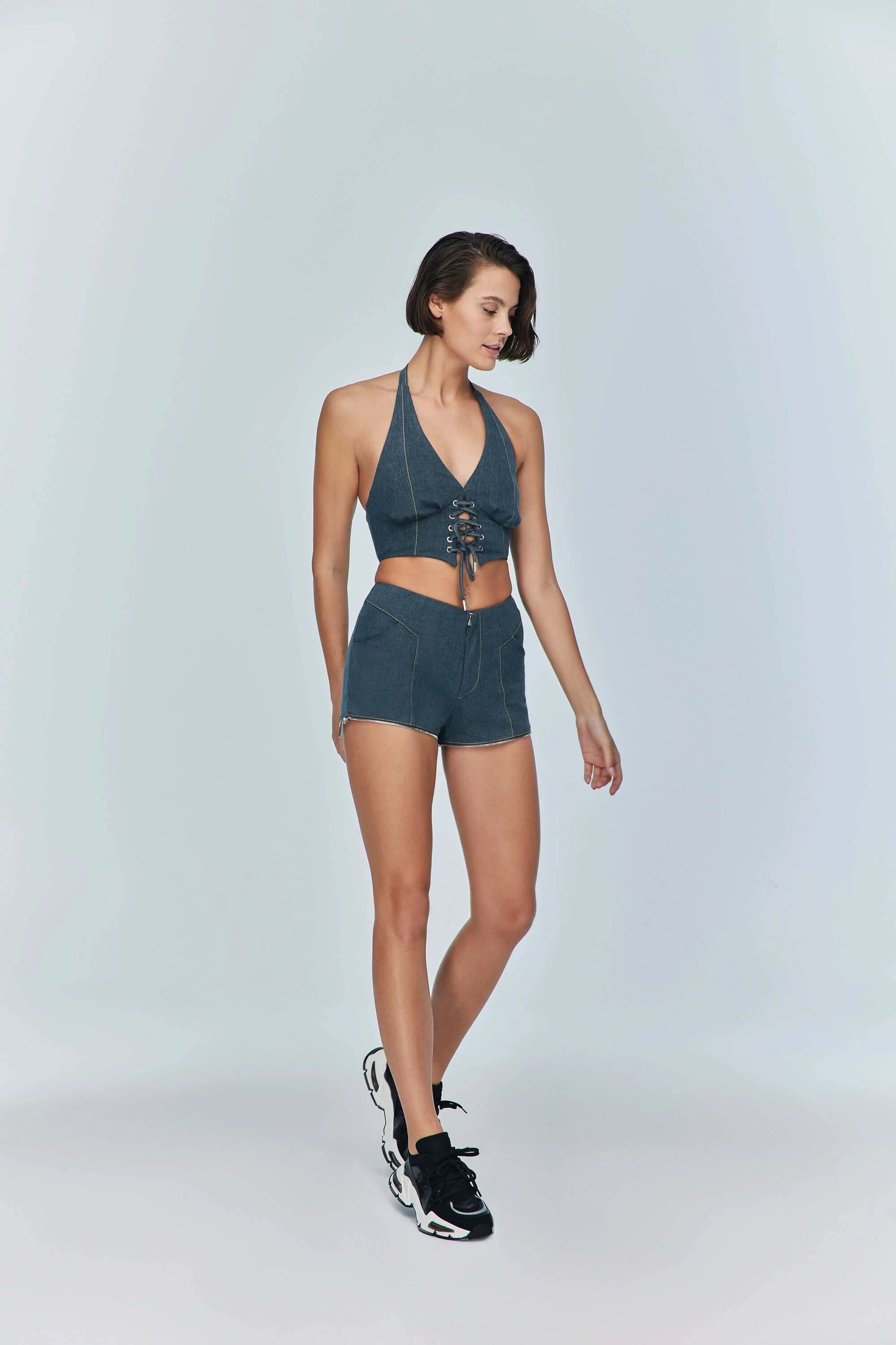 JENDUE Monte 2-in-1 Denim Jeans & Shorts - Versatile Style by Jendue