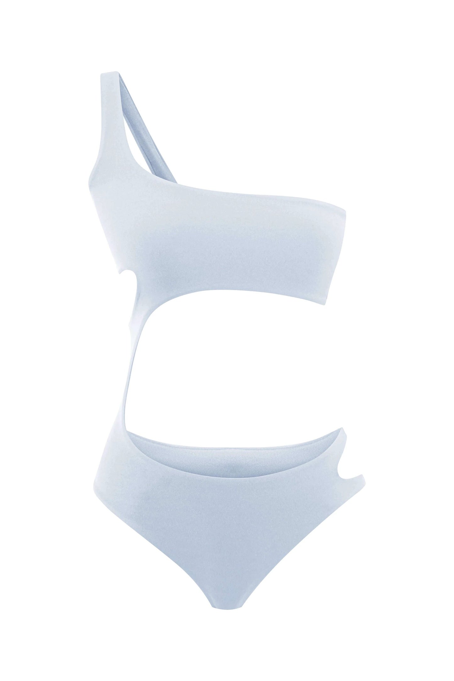 JENDUE Ocean Cutout Swimwear - One-Shoulder Monokini by Jendue