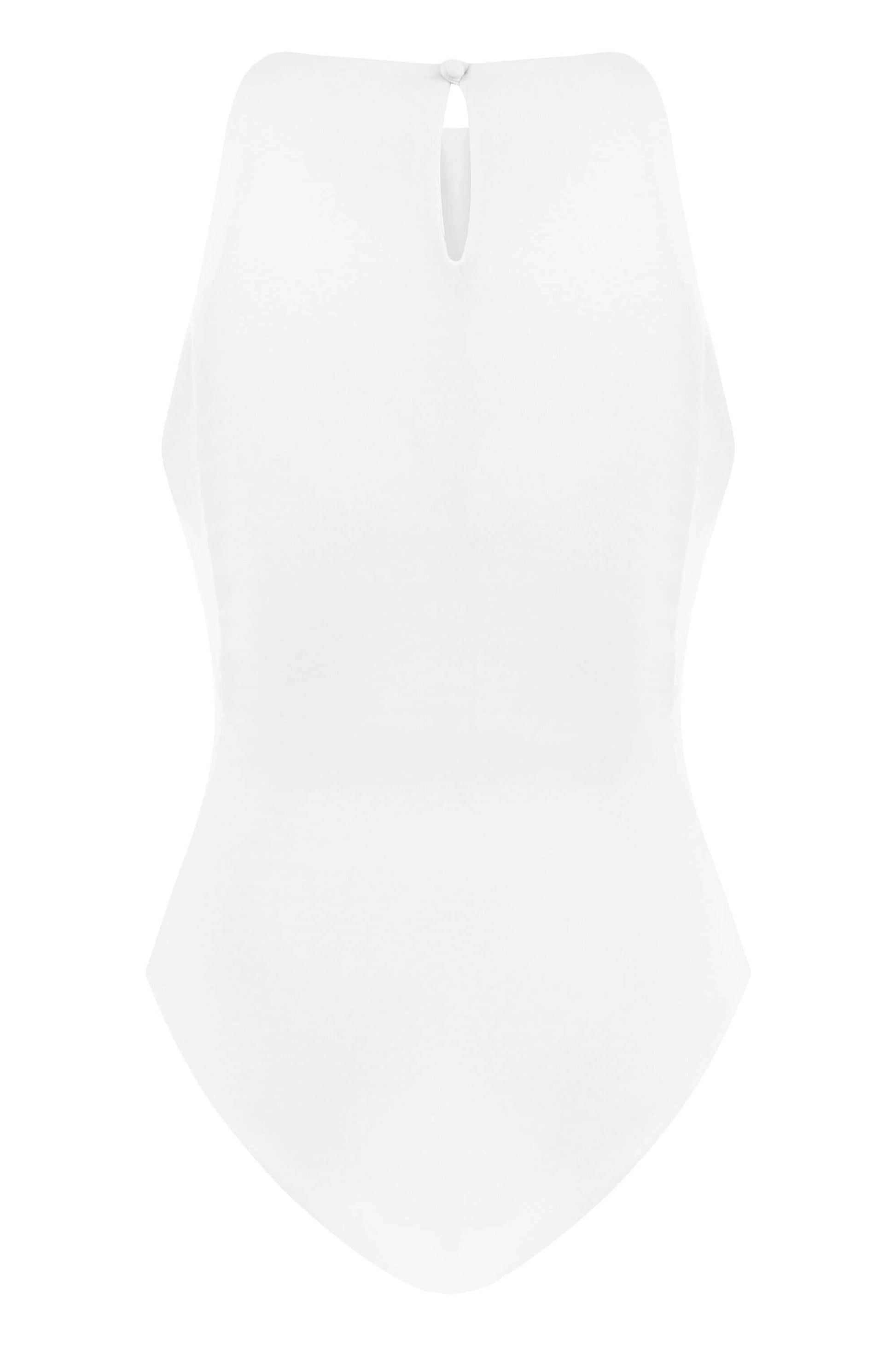 JENDUE Pera Bodysuit Denim Jumpsuit - Stylish Cutout by Jendue