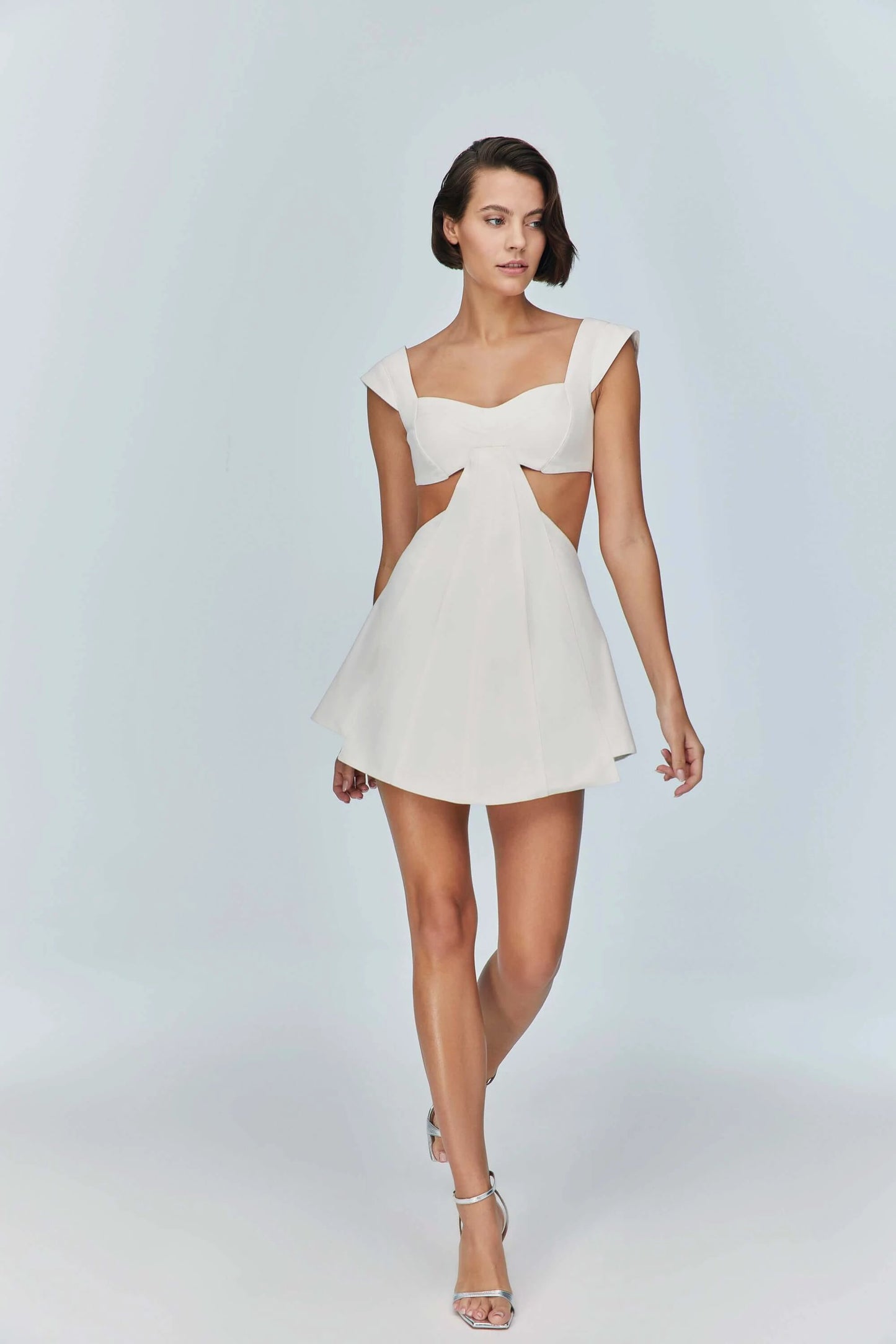 JENDUE Ron White Cut Out Denim Mini Dress - Modern & Chic by Jendue