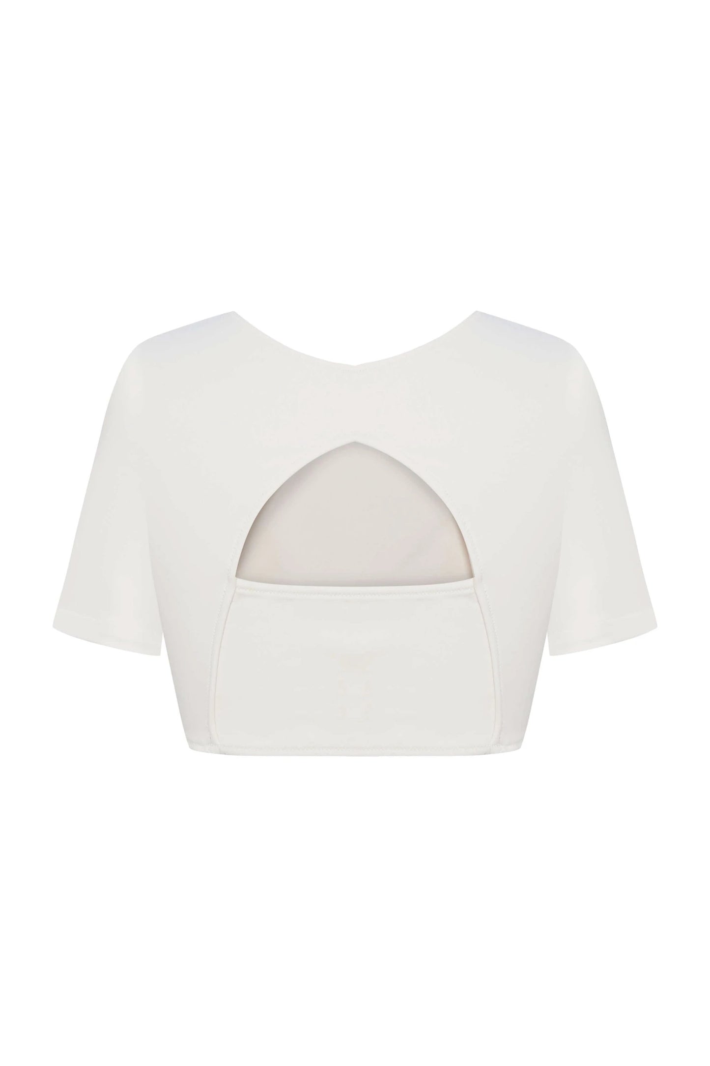 JENDUE Ronny Denim Jersey Crop Top - Stylish & Comfy by Jendue US