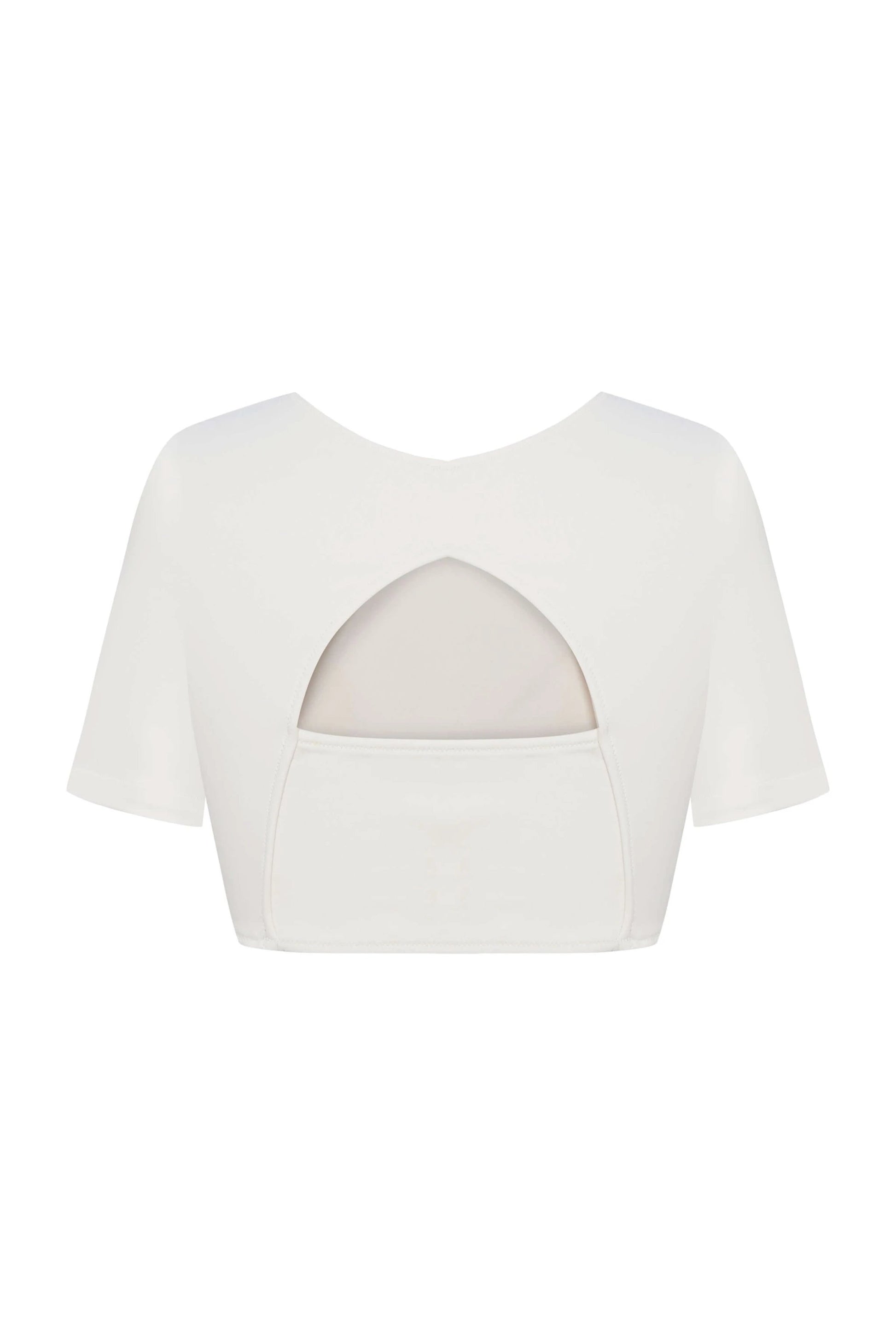 JENDUE Ronny Denim Jersey Crop Top - Stylish & Comfy by Jendue US