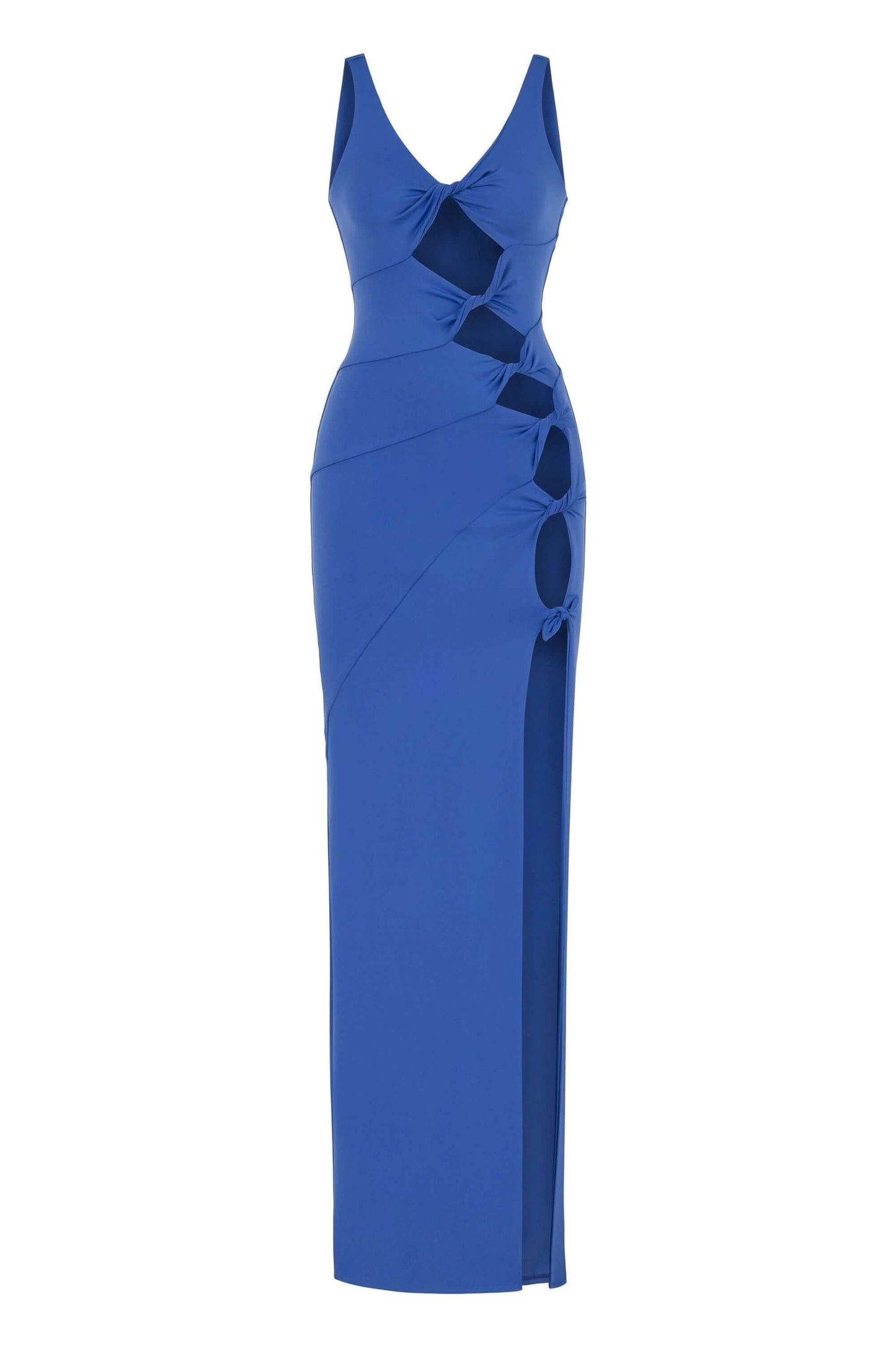 JENDUE Sara Dress - Elegant Cut-Out Maxi | Event Wear by Jendue