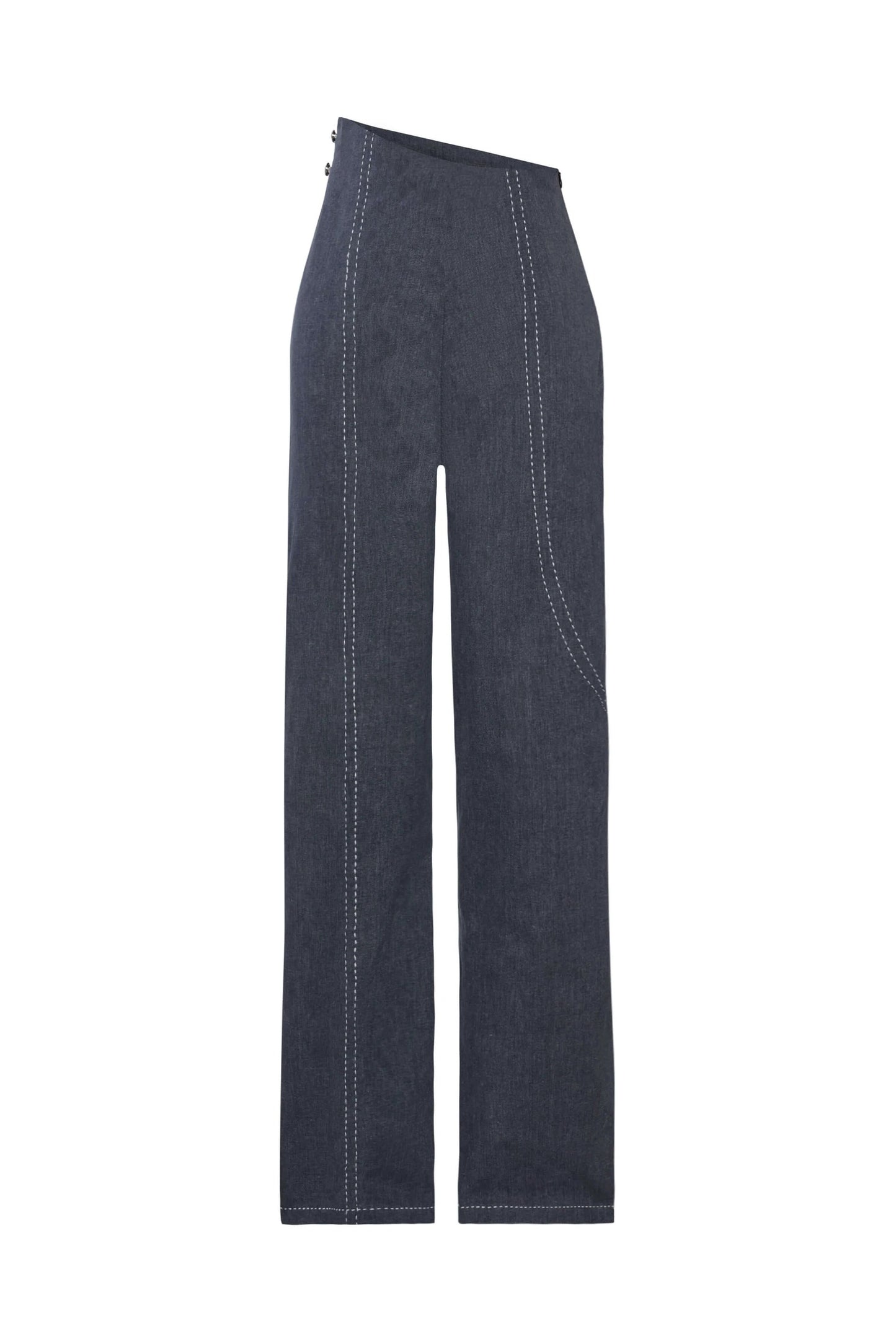 JENDUE Serendipity Denim Jean - Asymmetrical Waist Jeans by Jendue