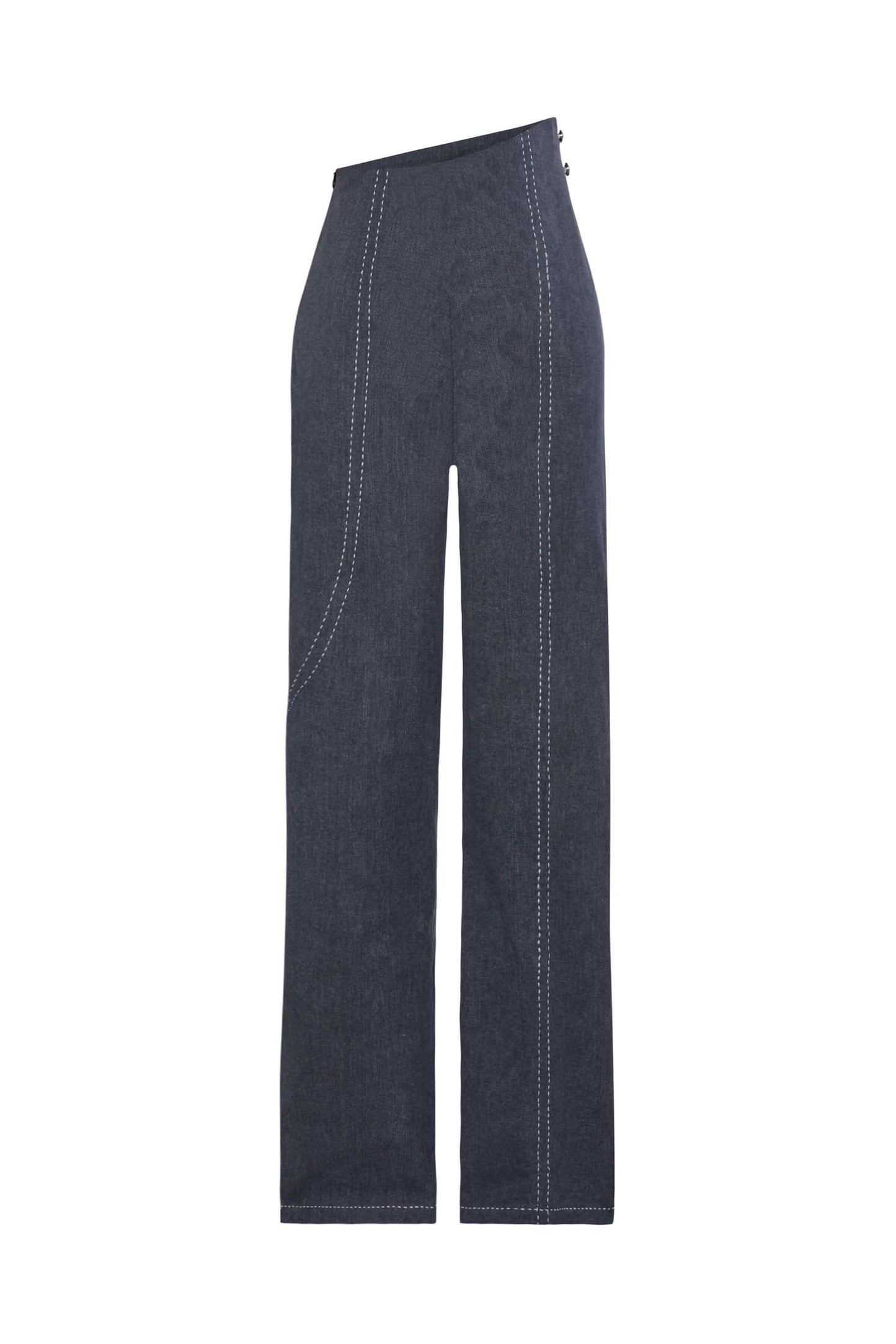 JENDUE Serendipity Denim Jean - Asymmetrical Waist Jeans by Jendue