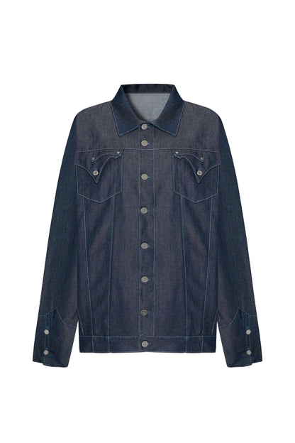 JENDUE Timeless Denim Jacket - Classic & Durable Outerwear by Jendue