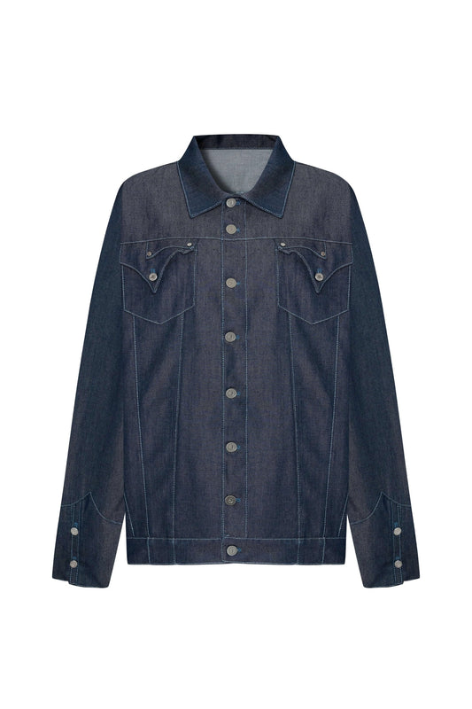 JENDUE Timeless Denim Jacket - Classic & Durable Outerwear by Jendue