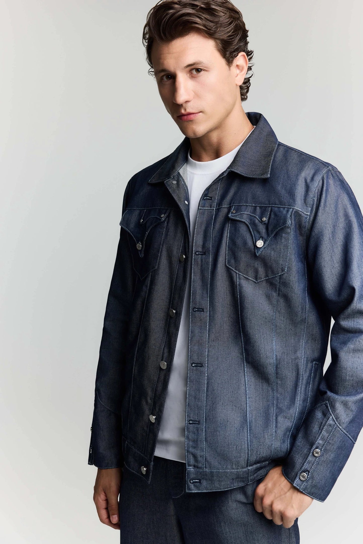 JENDUE Timeless Denim Jacket - Classic & Durable Outerwear by Jendue