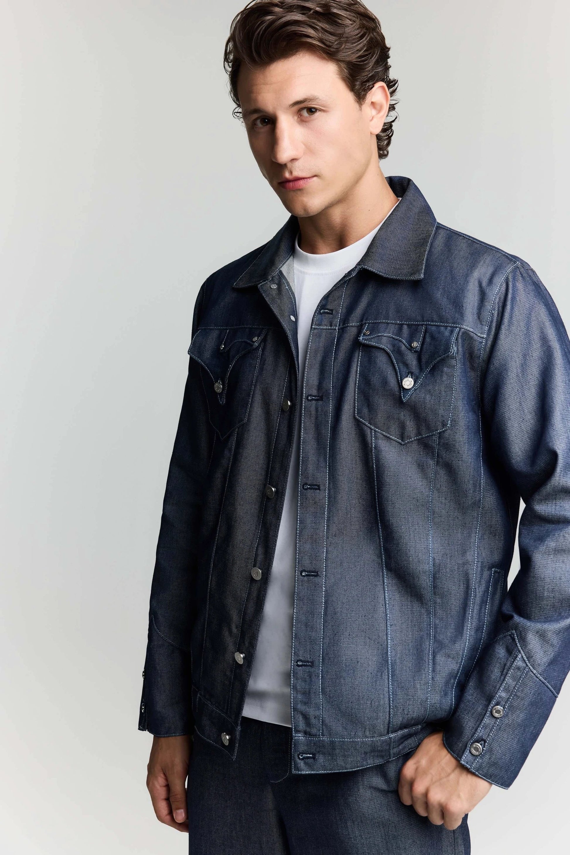 JENDUE Timeless Denim Jacket - Classic & Durable Outerwear by Jendue