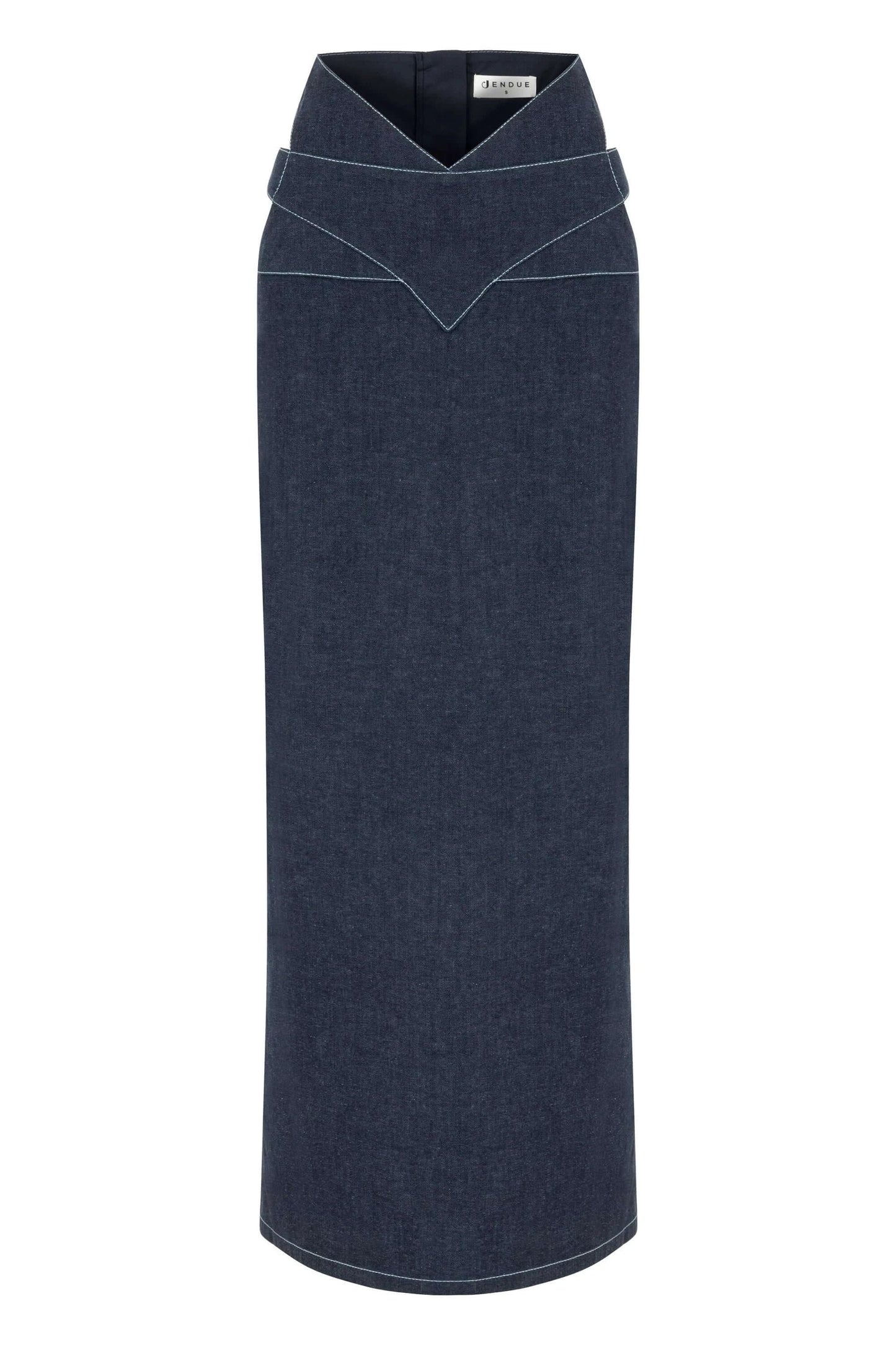 JENDUE Vonk Cut Out Denim Skirt - Stylish Women's Maxi by Jendue