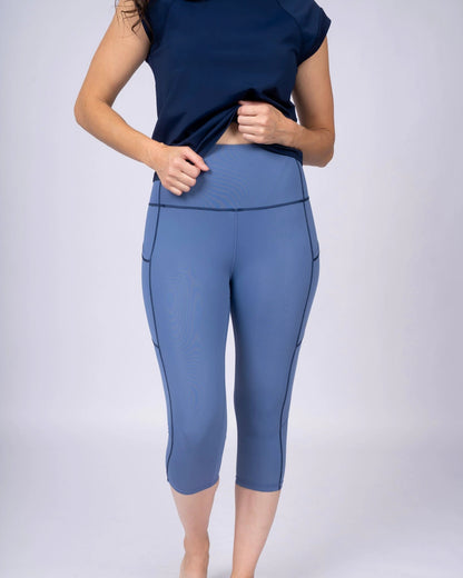 Jump In 3/4 Swim Leggings by Line In The Sand Swim