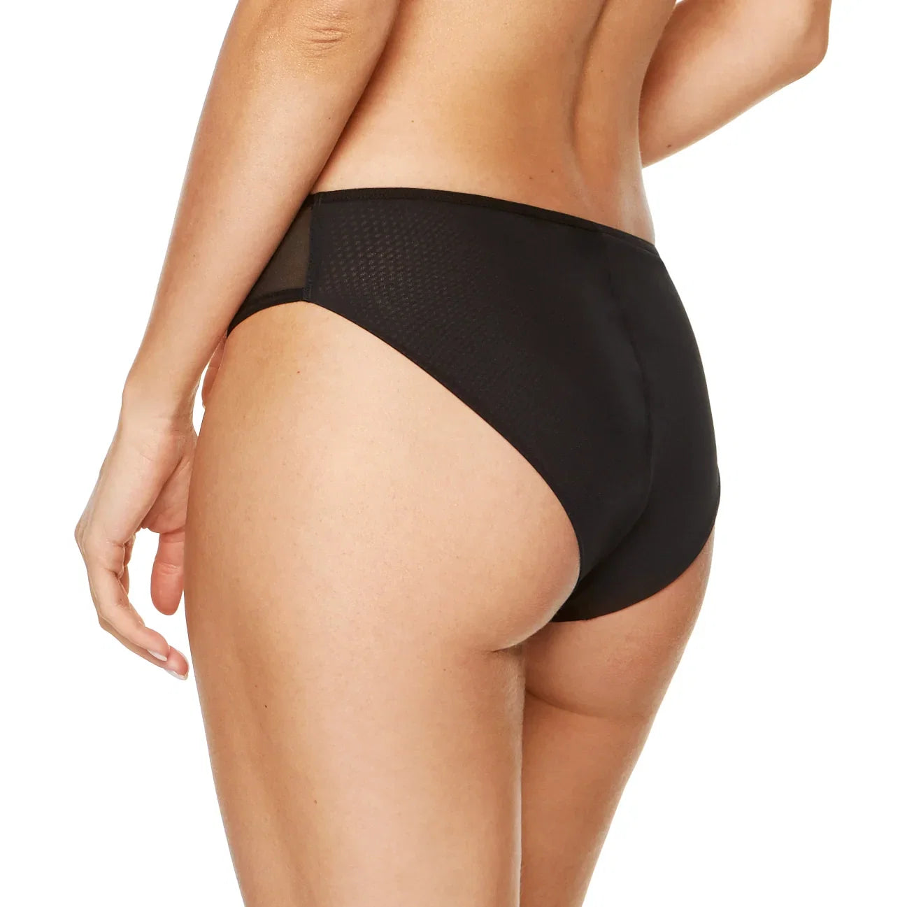 Gorteks Libby Sheer Mid Rise Bikini Panty
