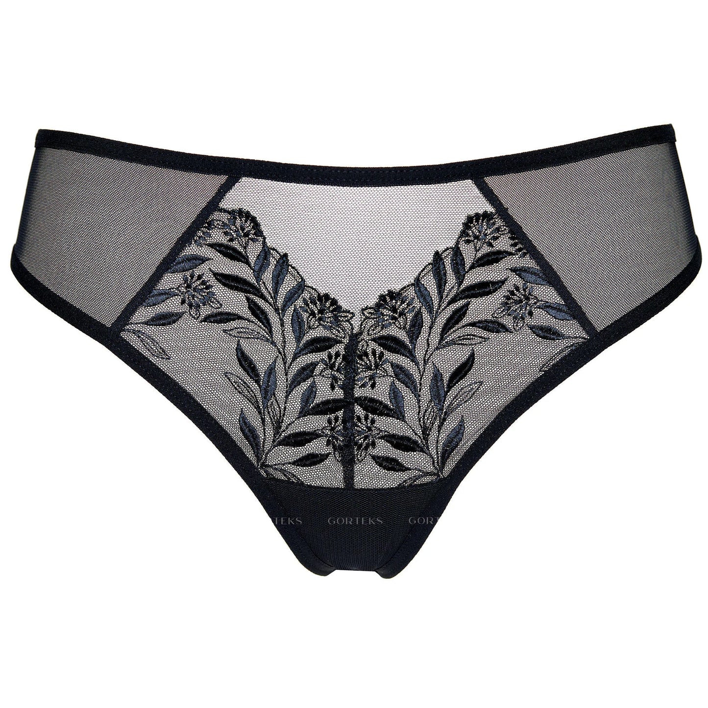 Gorteks Libby Sheer Mid Rise Bikini Panty