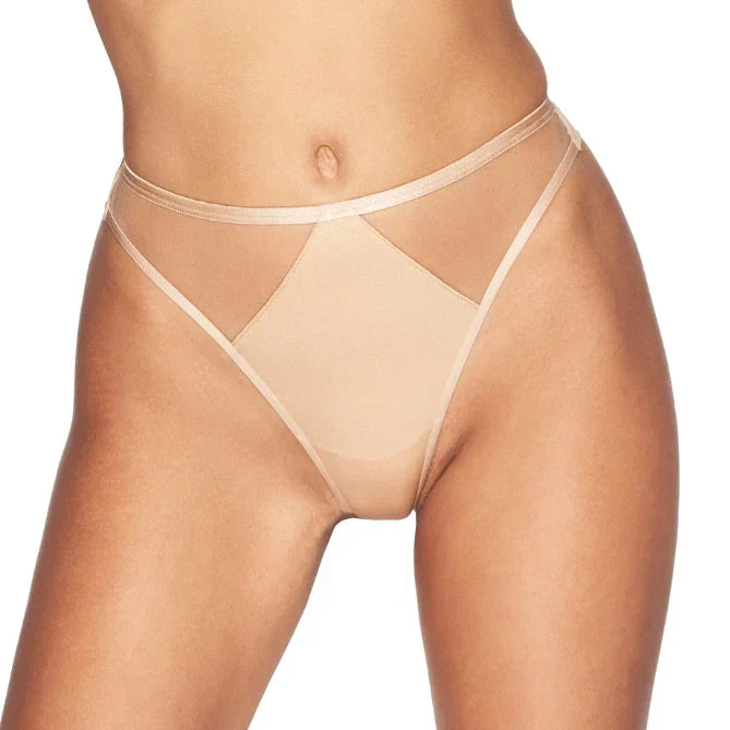 Kinga Lou Nude Invisible Soft Thong Panty
