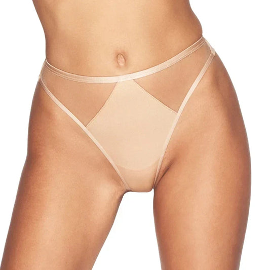 Kinga Lou Nude Invisible Soft Thong Panty