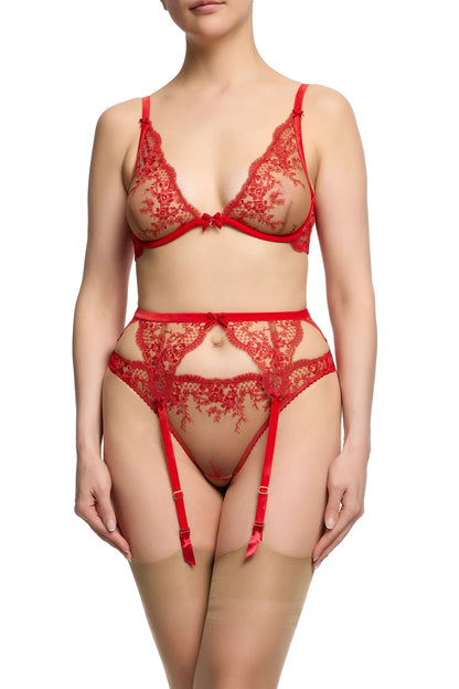 Dita Von Teese Lavinia Flame G-String Red