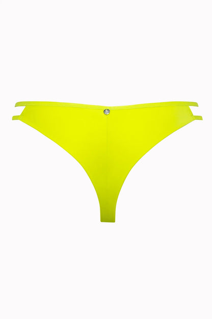 Lisca Highlight Green Glow Thong Panty