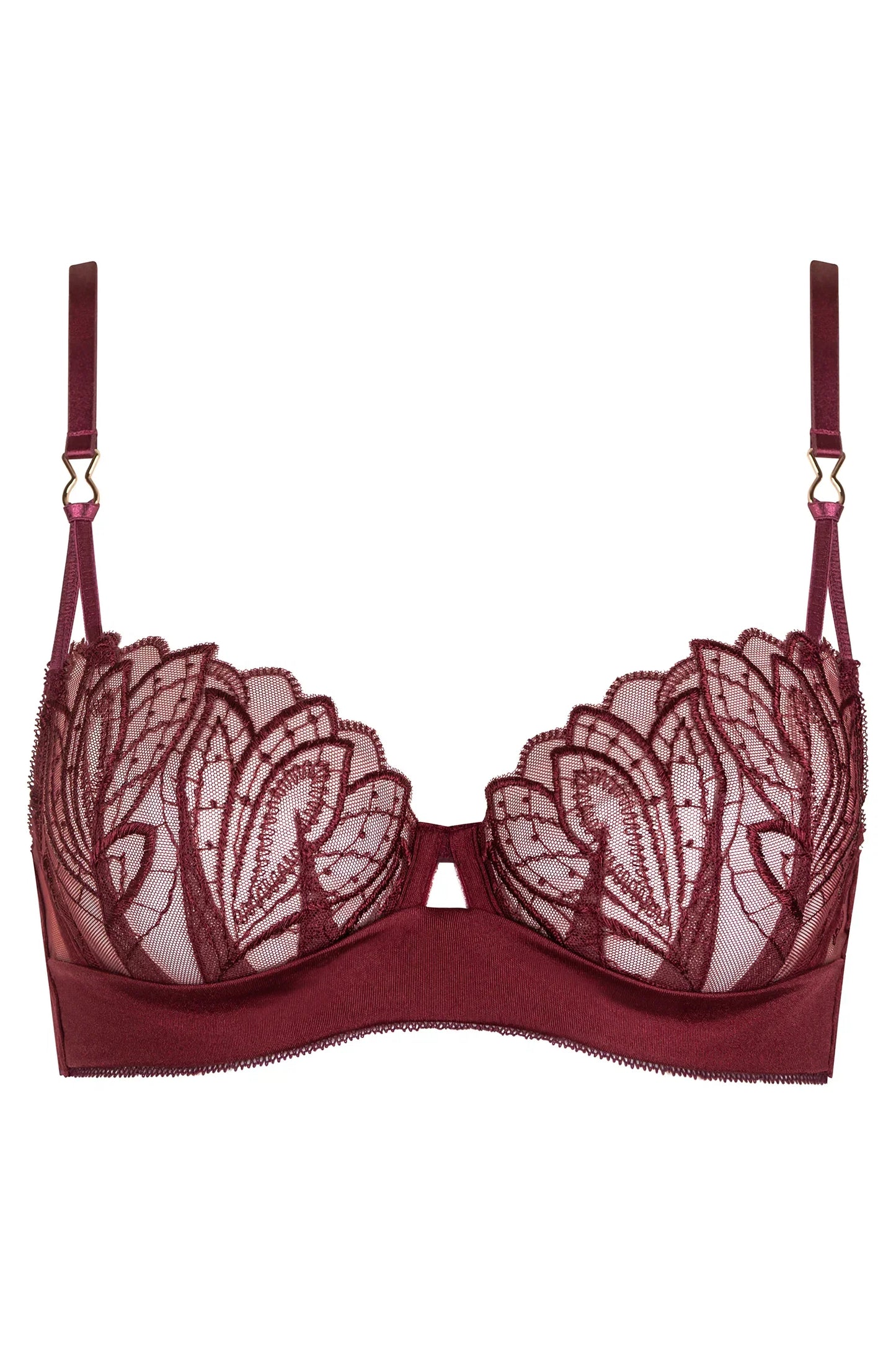 Lisca Adventure Garnet Red Underwire Bra
