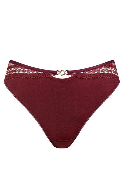 Lisca Adventure Garnet Red Brazilian Panty
