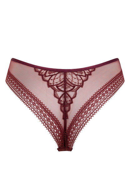 Lisca Adventure Garnet Red Brazilian Panty