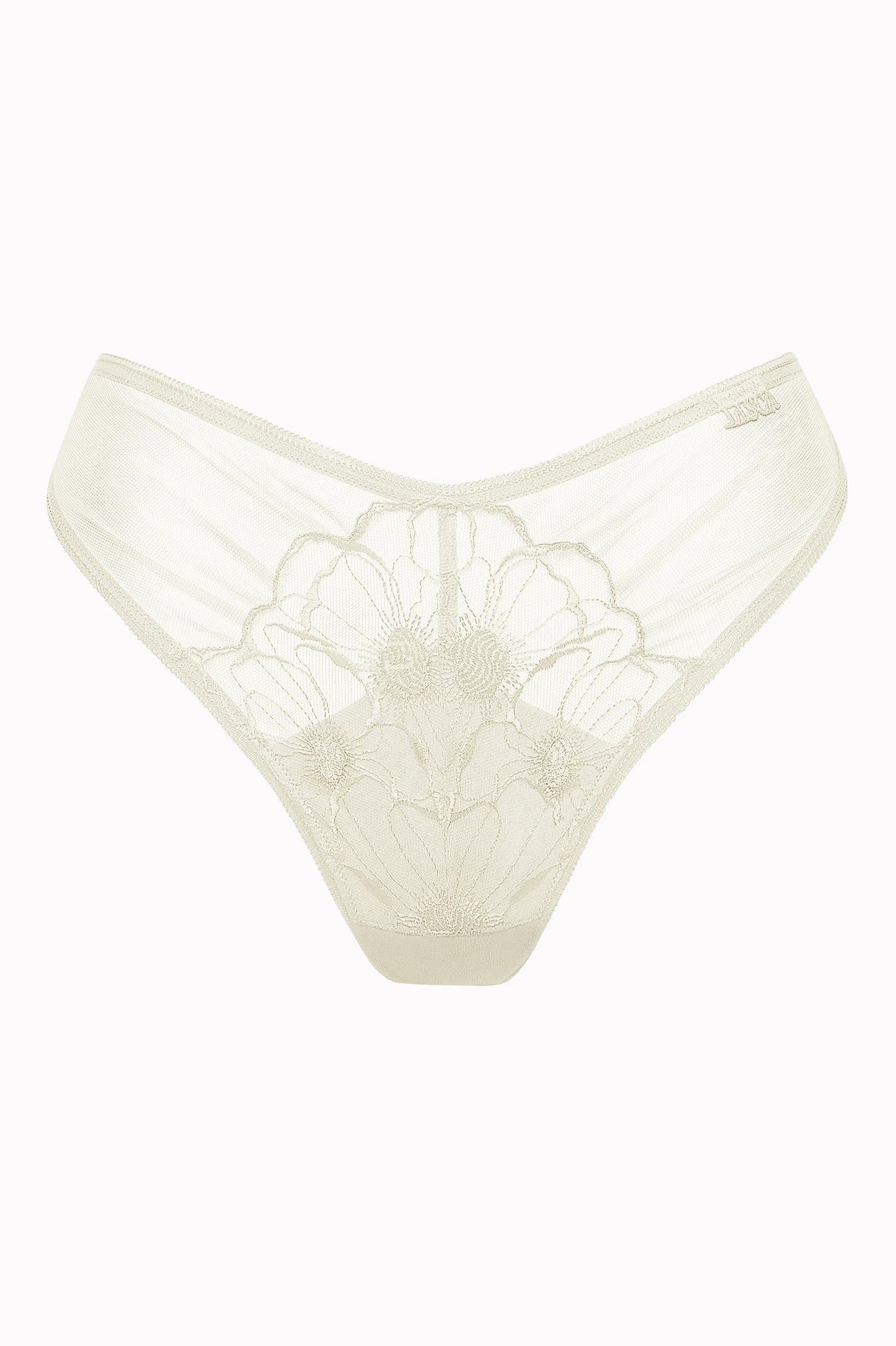 Lisca Miracle Crystal Ecru Brazilian Panty