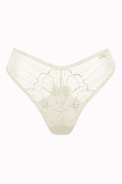 Lisca Miracle Crystal Ecru Brazilian Panty