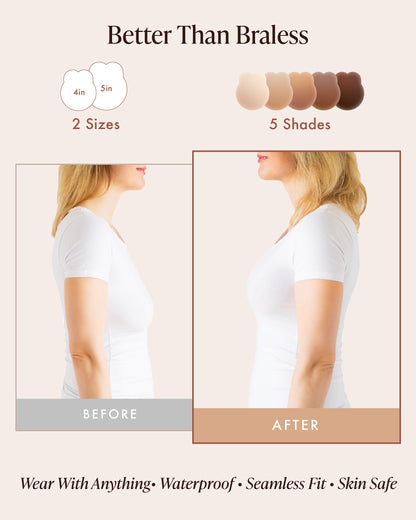 Lifting Nipple Covers (Two-Tabs)