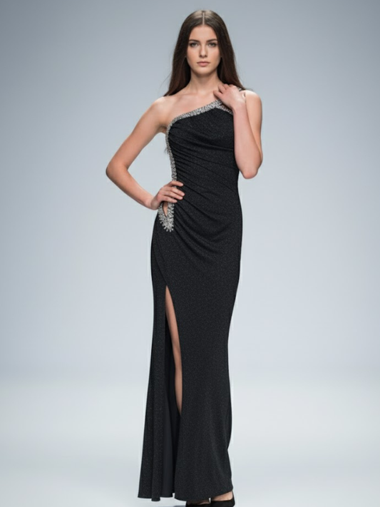 Long Black Evening Dress TURTLE BAY: Prêt-à-Porter Line BYMANYC ® New York-1