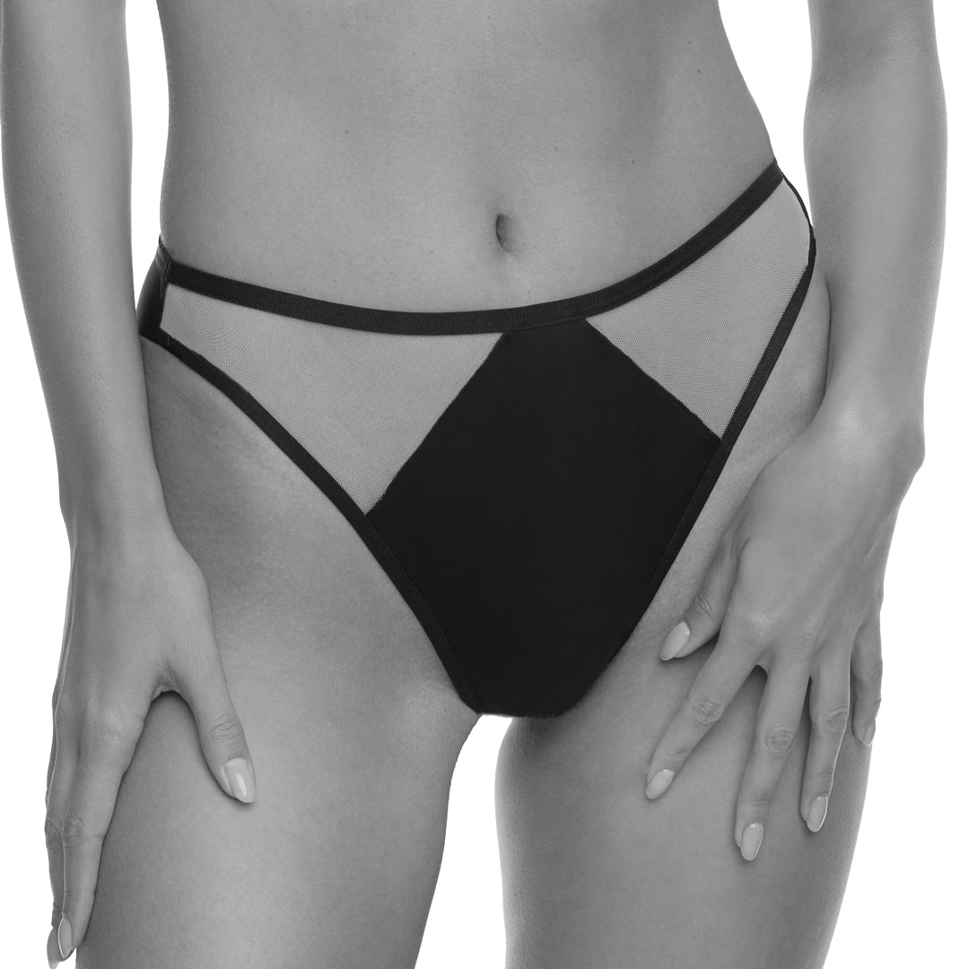 Kinga Lou Pink Invisible Soft Thong Panty