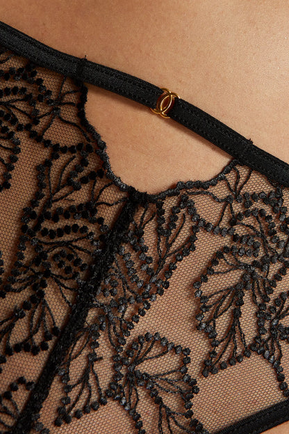 Gorteks Madame Sheer Brazilian Thong Panty