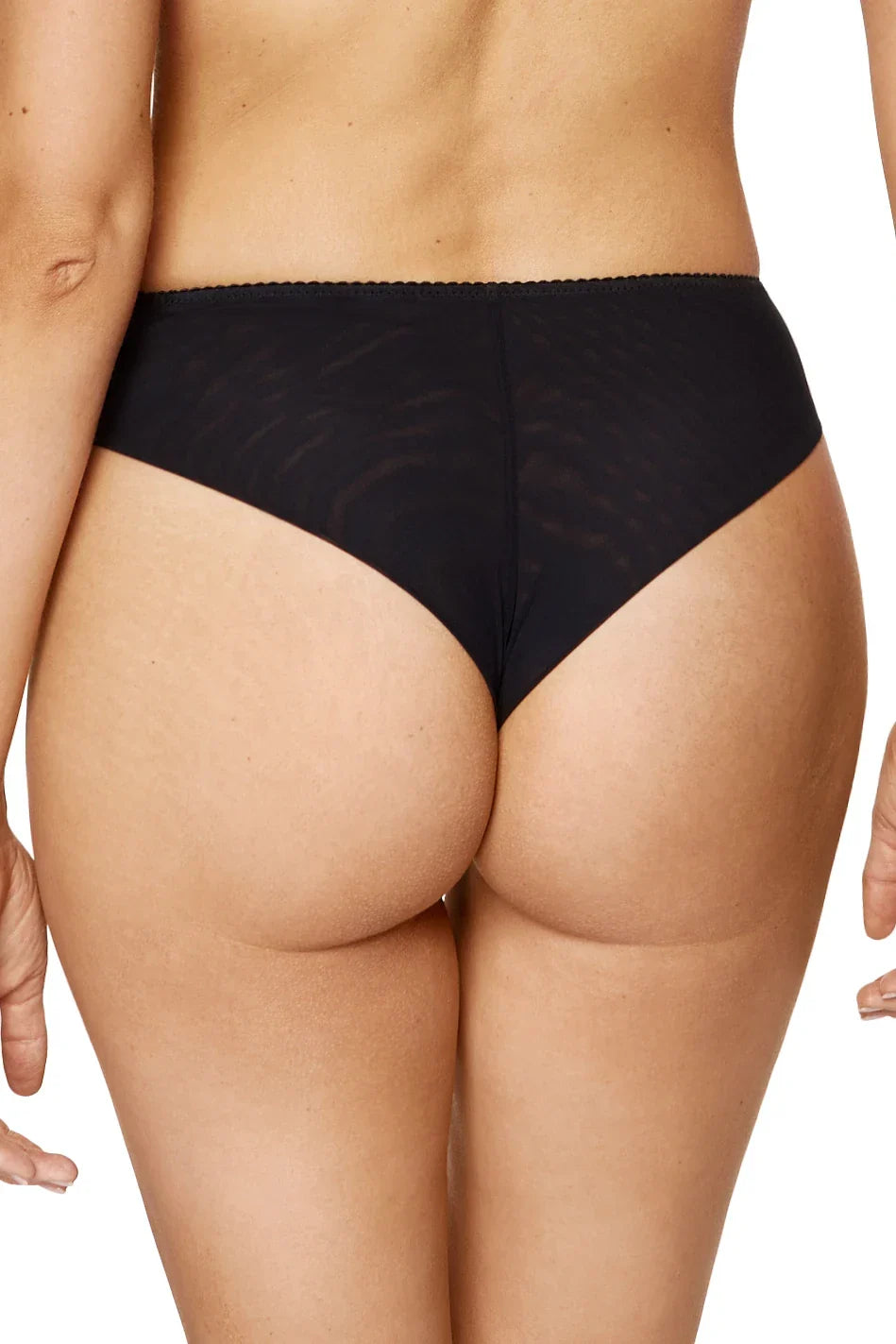 Sheer Mesh Brazilian Thong Panty Gorteks Mare