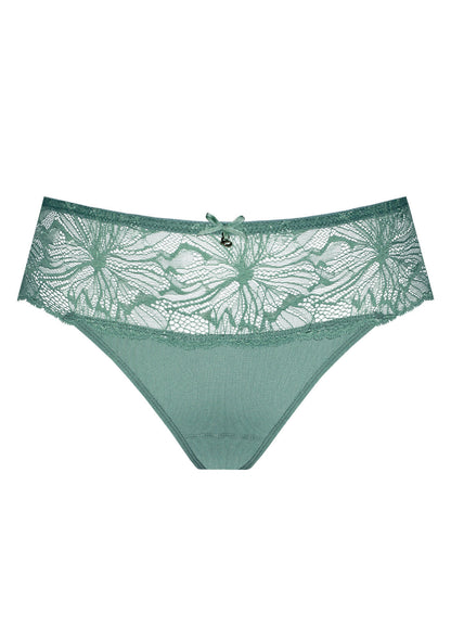 Samanta Mila Sage Lace Thong Panty