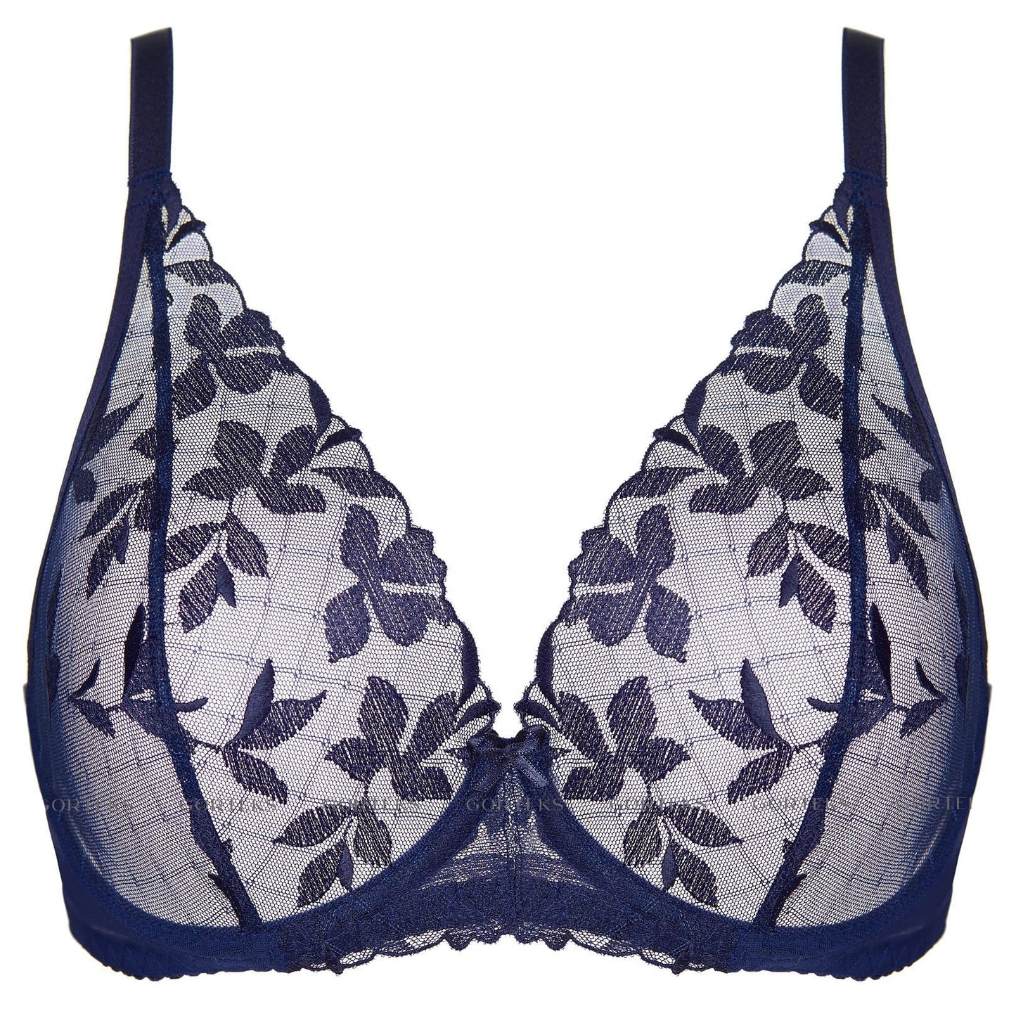 Gorteks Mona Sheer Mesh Plunge Bra