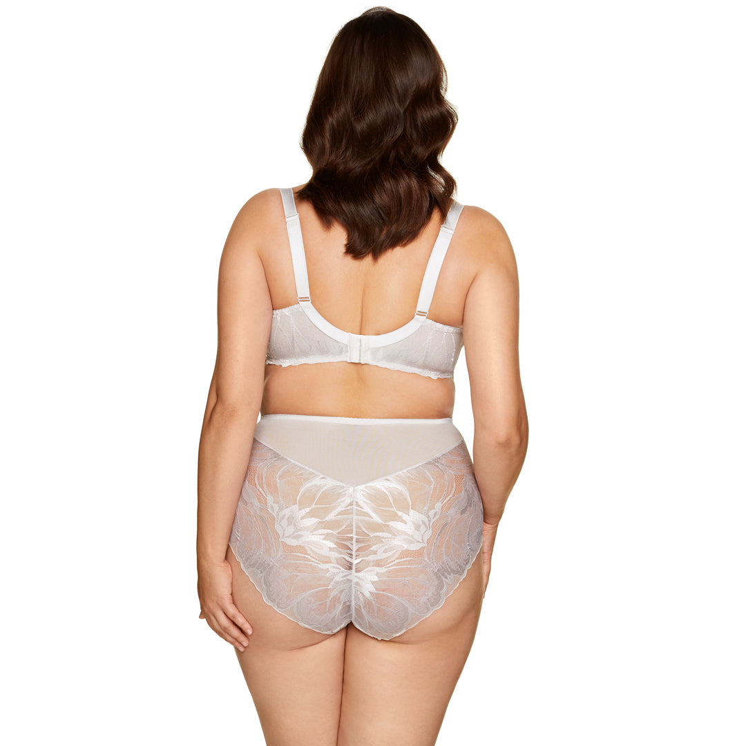 Gorteks Moon High Waist Lace Brief Panty