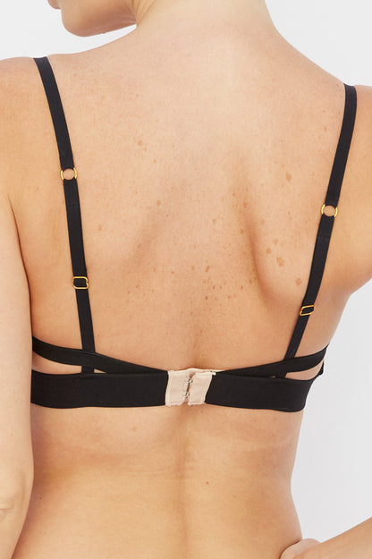 Addiction Moulin Sheer Mesh Demi Bra