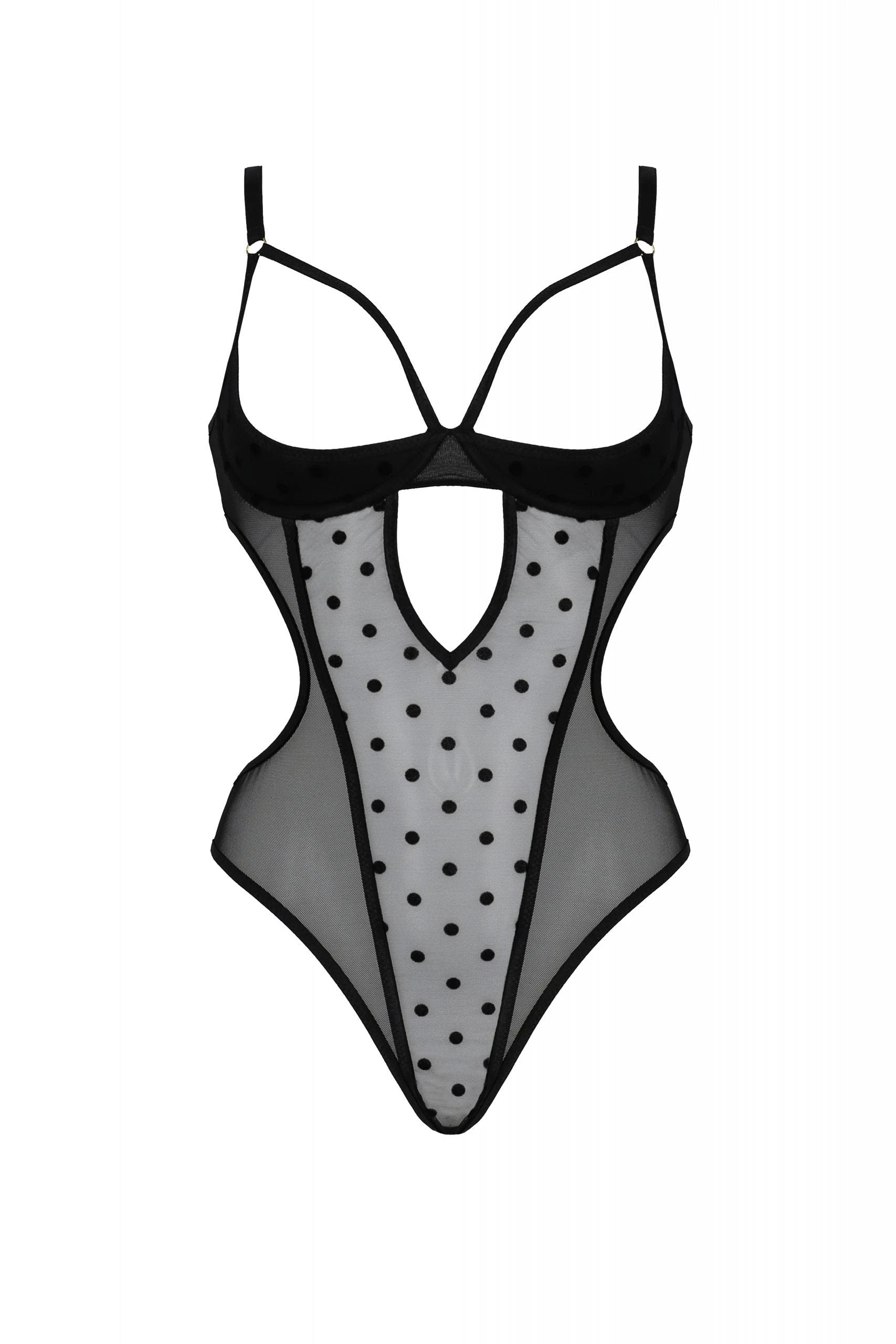 Sexy Open Cup Sheer Bodysuit Passion Marina by Passion Lingerie