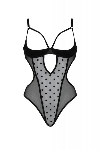 Sexy Open Cup Sheer Bodysuit Passion Marina by Passion Lingerie