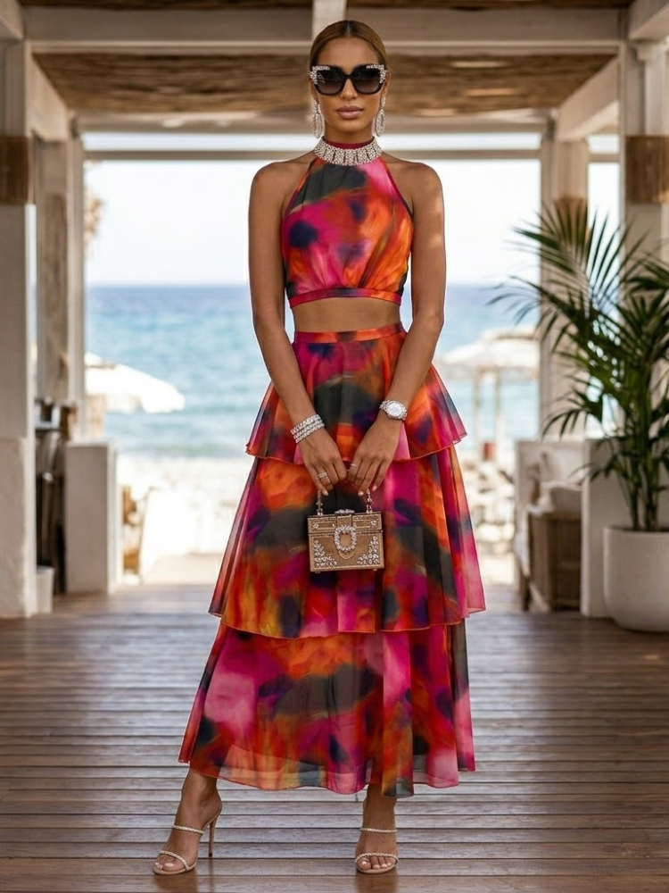 Matching Set Women's CALA SALADA New Collection - Summer in IBIZA - BYMANYC ® New York-1