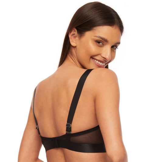 Kinga Mist Sheer Mesh Balconette Bra