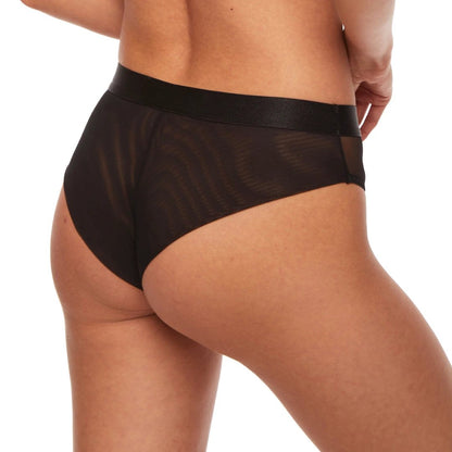 Sheer Mesh Brazilian Panty Kinga Mist by Kinga Lingerie
