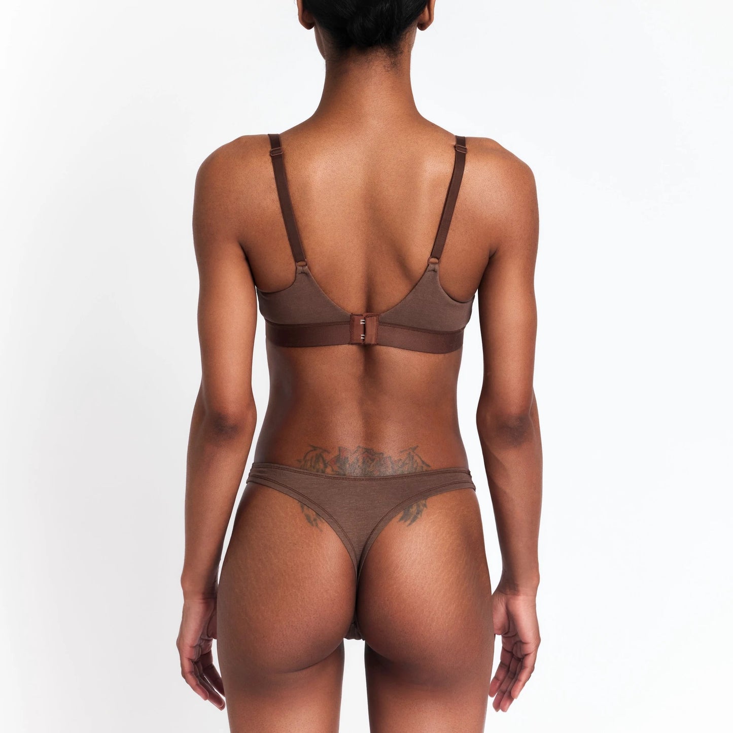Hemp Thong - Breathable, Comfortable Ultra-Light Underwear for Everyday Wear in Chocolate Color by Net Positive