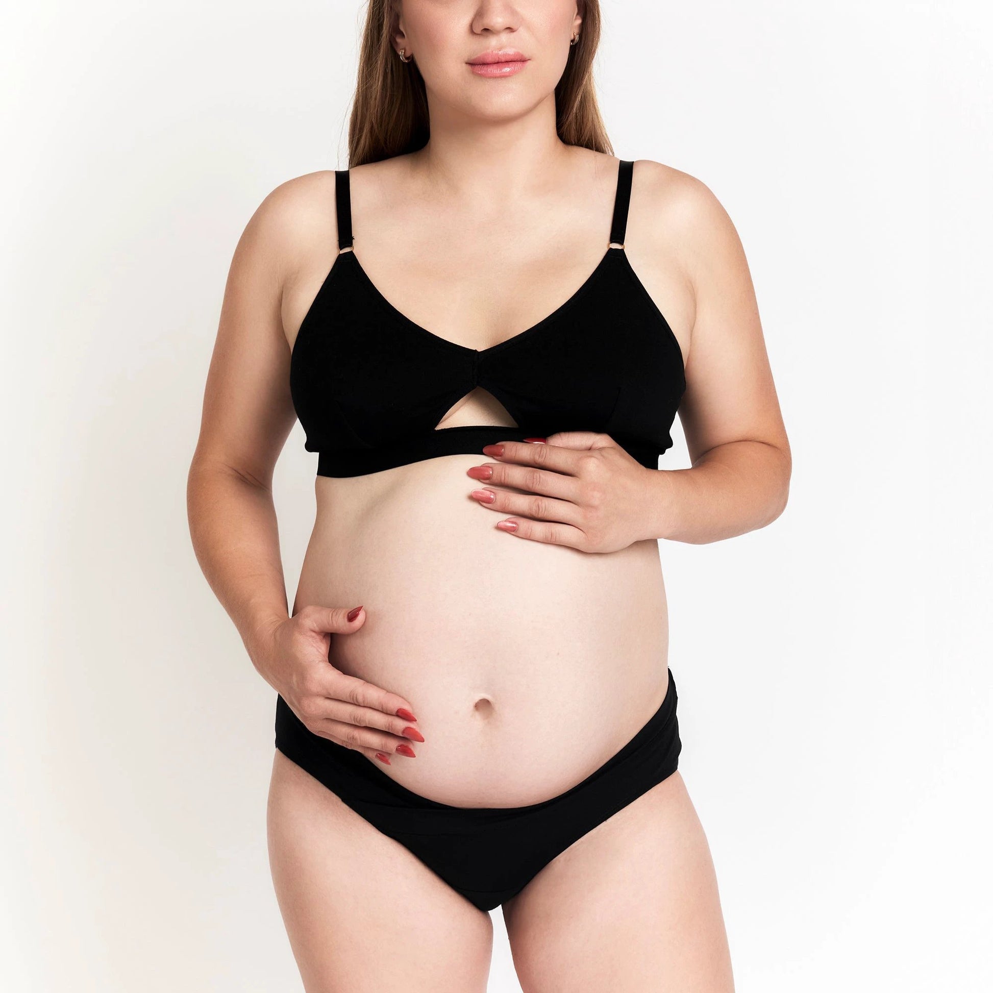 Organic Maternity Brief - Soft, Breathable, Hypoallergenic Organic Egyptian Cotton by Net Positive