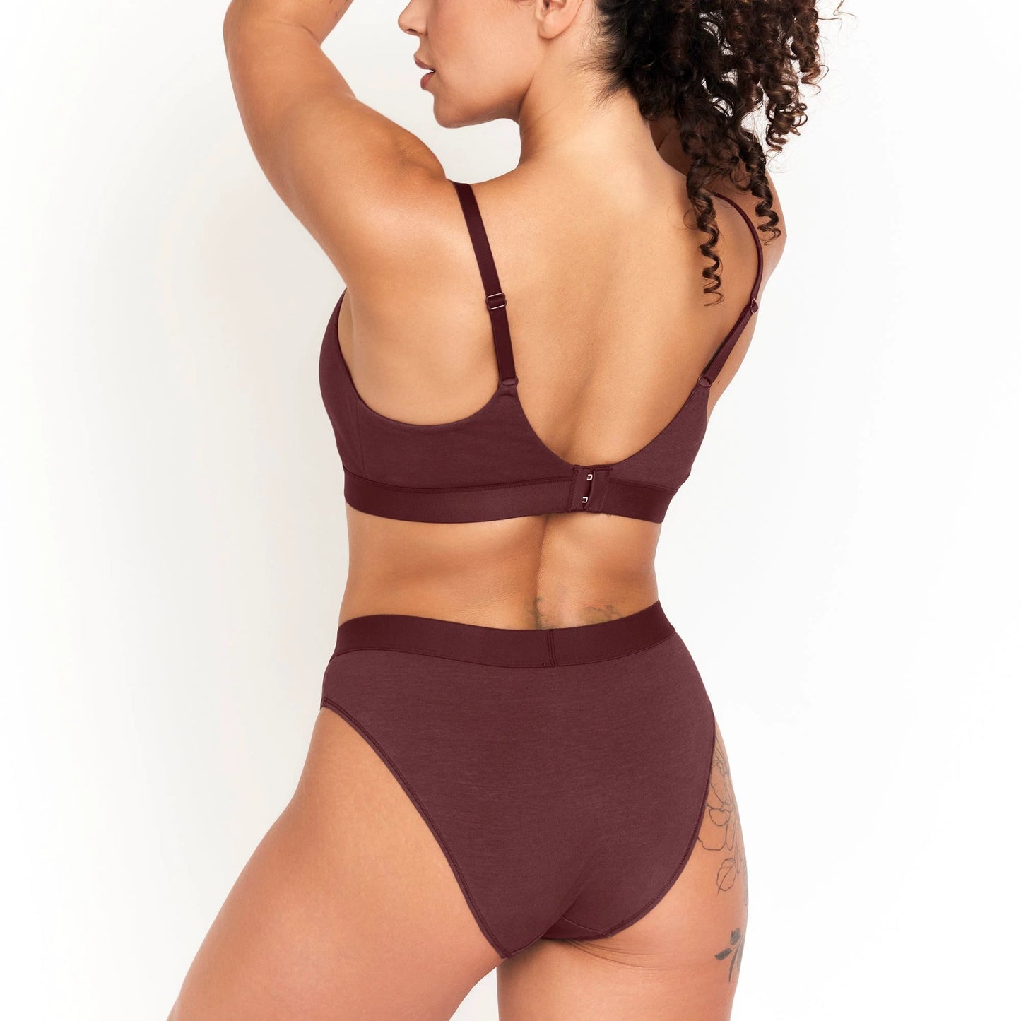 Miracle Hemp Keyhole Bra - Naturally Breathable Hemp Bralette for Soft Support and Everyday Comfort by Net Positive