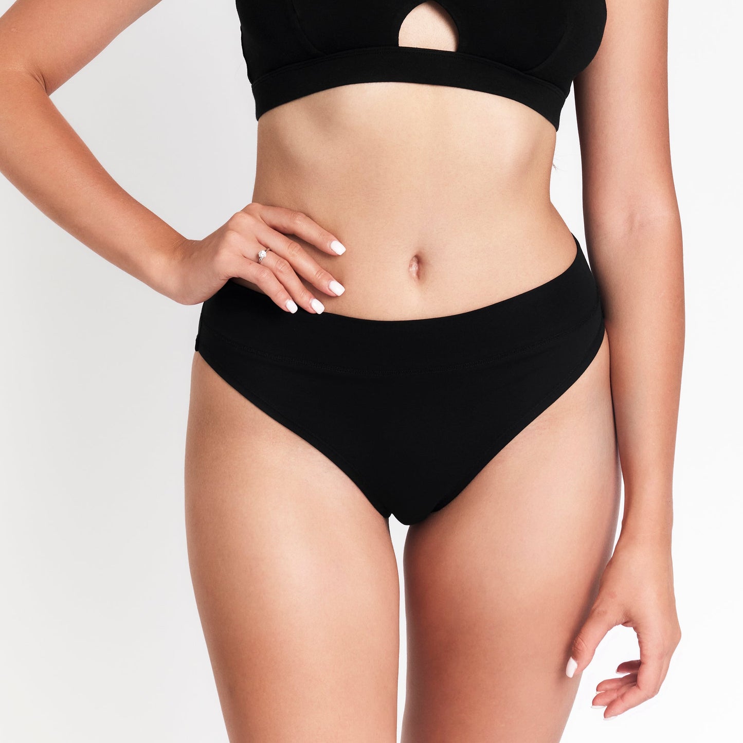 Cheeky Tanga - Soft, Breathable GOTS-Certified Organic Egyptian Cotton Underwear for All-Day Comfort