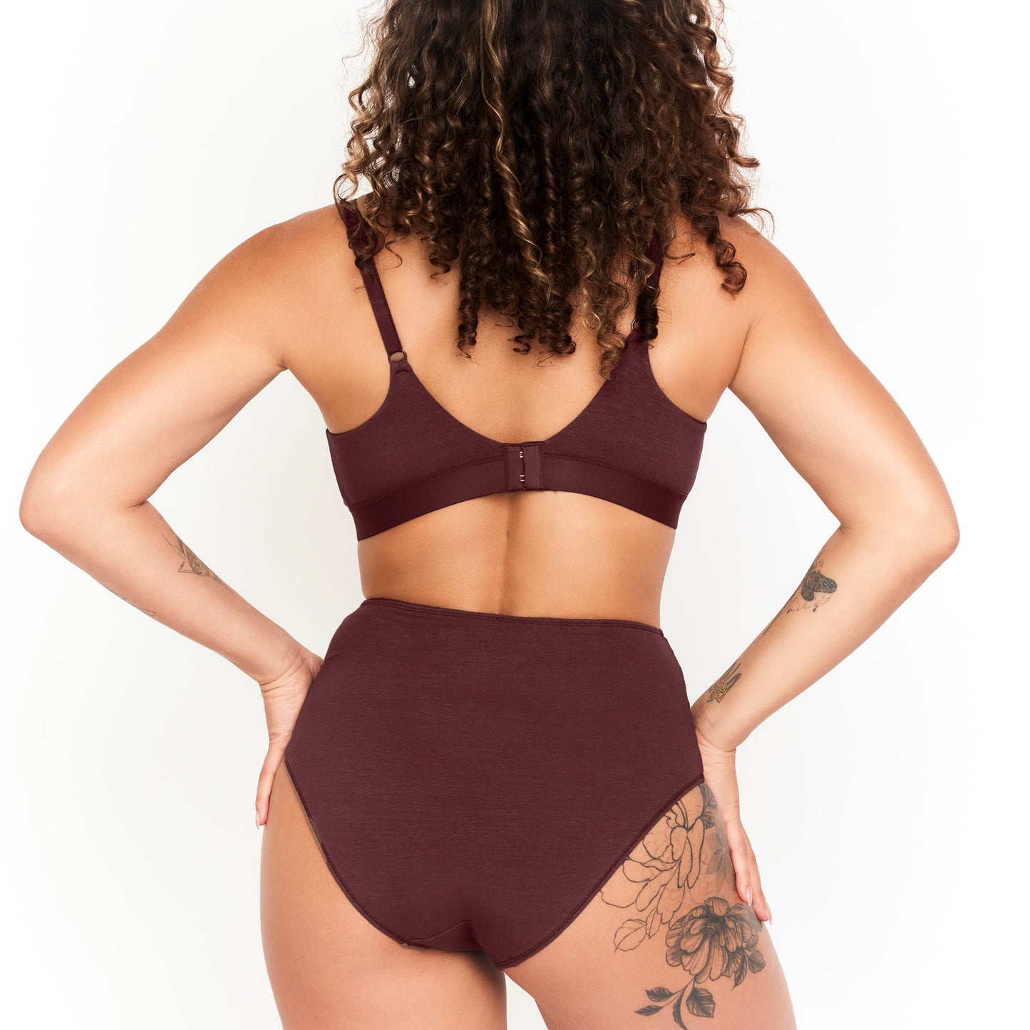 HempComfort High-Rise Brief - Breathable Antimicrobial Hemp and Organic Cotton Comfort for Everyday Wear